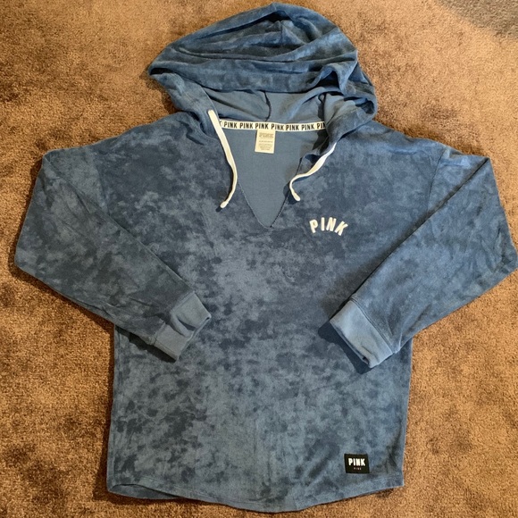 PINK Victoria's Secret Other - Victoria’s Secret Pink Terry Cloth Hoodie